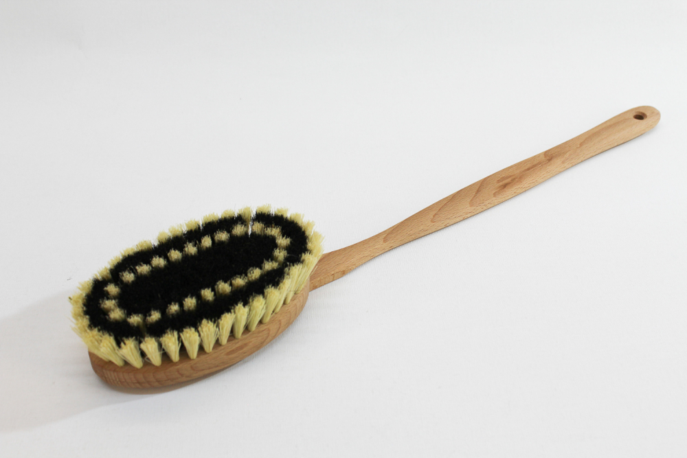 Saunabürste Mix - Rosshaar betont